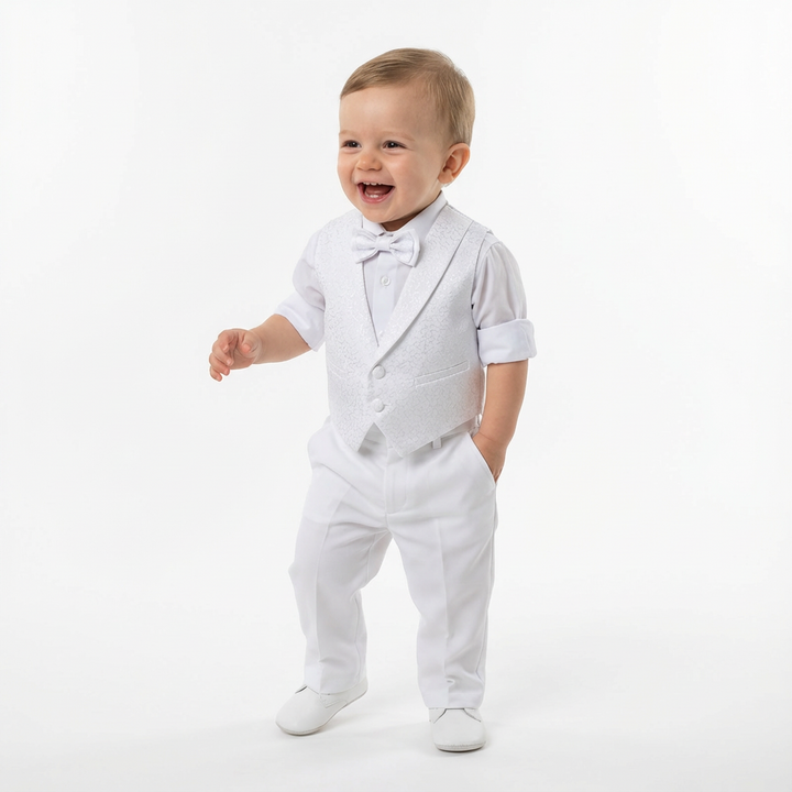 Archie's Penguin Tail Vest Set